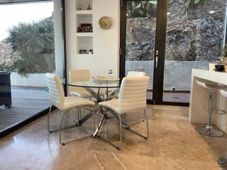 4 Sillas Diseño Cocina Comedor Beige