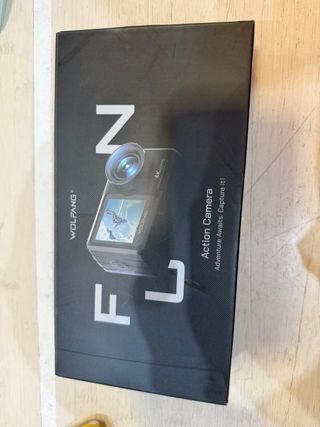 Cámara Deportiva Wolfang GA420 4K Doble Pantalla