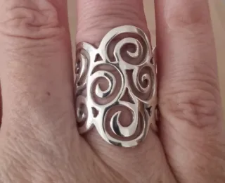 Anillo Tous Plata talla 10