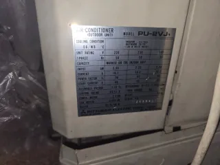 Aire Acondicionado Mitsubishi Beige/Gris