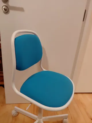 Silla Escritorio Infantil Ikea Azul