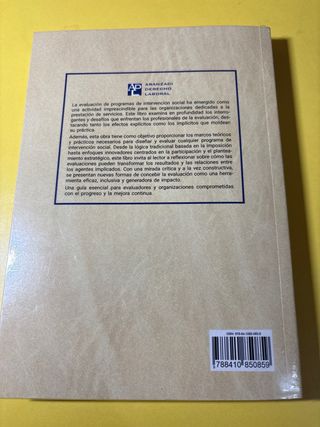 Calificación y evaluación de servicios sociales