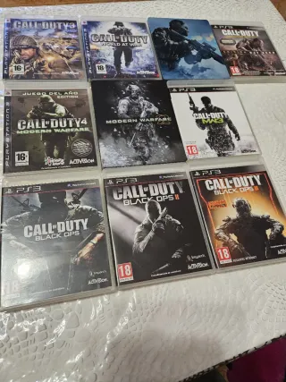 Collezione di 10 giochi Call of Duty per PS3