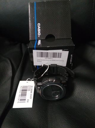 Reloj Casio World Time Digital unisex acero inoxid