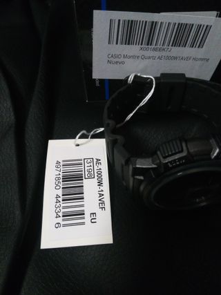 Reloj Casio World Time Digital unisex acero inoxid