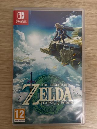 Zelda Tears of the Kingdom Carátula Switch