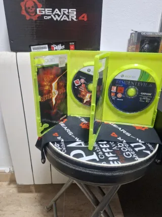 Resident Evil 5 y 6 Xbox 360