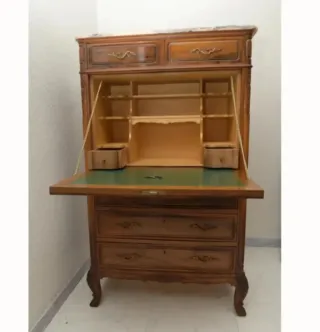 Mueble Secreter Madera y Mármol