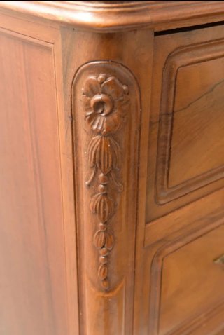 Mueble Secreter Madera y Mármol
