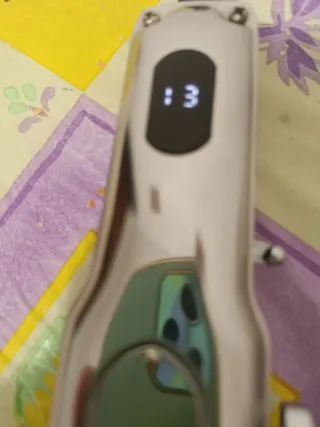 Máquina Cortapelo Profesional Plateada