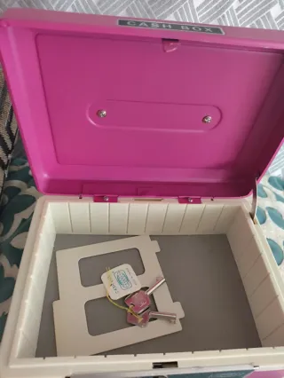 Caja Fuerte Pequeña SR-18 Rosa