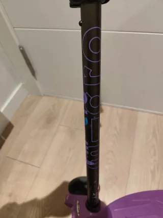 Patinete MICRO Maxi morado 3 ruedas 5-12 años