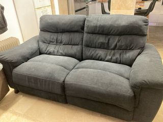 REBAJADO. Sofá relax 3 plazas. Motorizado.
