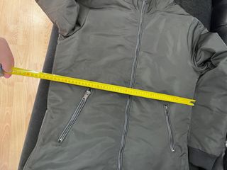 Parka abrigo verde oscuro