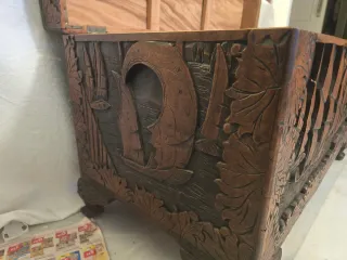 Arcón de madera