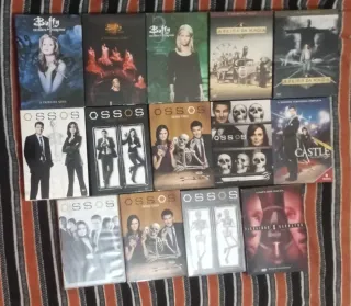 Lotes de Séries em DVD - Buffy, Ossos, Castle