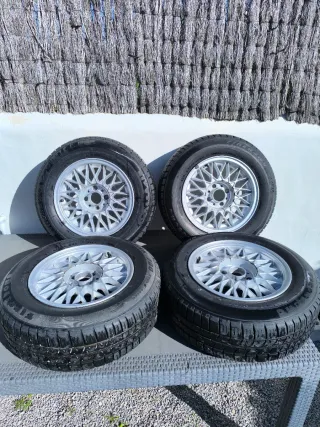 Llantas BBS 14 BMW E30 con neumáticos