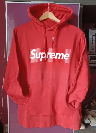 Sudadera Supreme Roja con Capucha