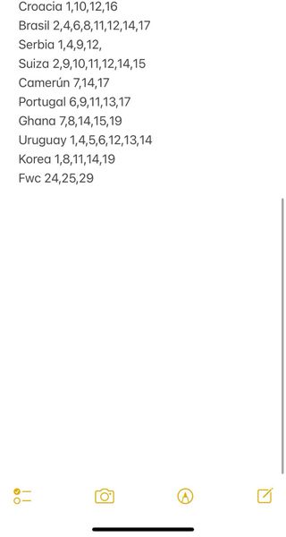 Cambio Cromos Mundial Qatar 2022