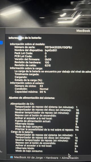 MacBook Air M2 Plata