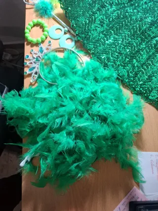 Kit Carnaval Verde y Plateado