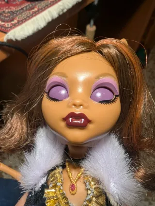 Clawdeen Wolf Ghouls Alive Muñeca