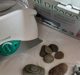 Calentador de piedras MEDISANA