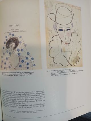 DIBUJOS DE FEDERICO GARCIA LORCA