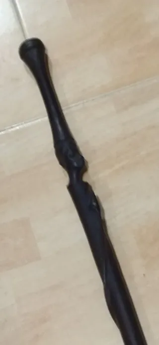 Bastón Africa esculpido,madera ebano? Tanzania.