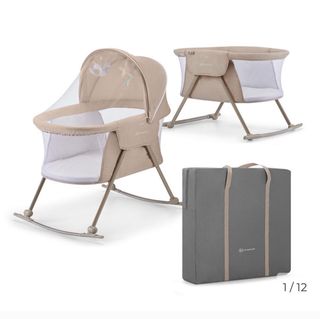 Cuna de viaje balancín kinderkraff