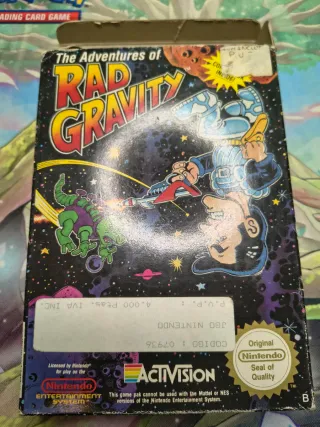 The Adventures of Rad Gravity NES PAL B