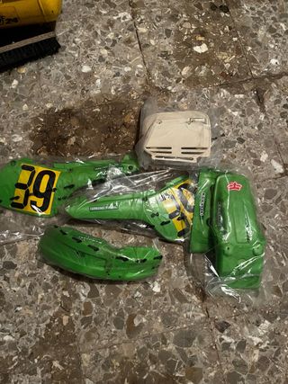Kit Plásticos Kawasaki 60cc Cross/Enduro