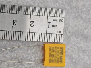 9x Condensador 0.1uF X2 104K 350VAC