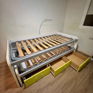 Cama juvenil nido doble