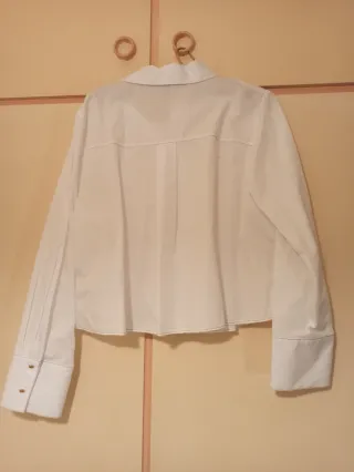 Camisa Zara Blanca Mujer