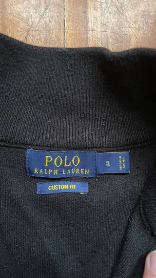 Chaqueta Cardigan Polo Ralph Lauren Cremallera Neg