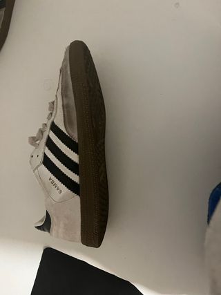 Adidas Samba Gris y Blanco