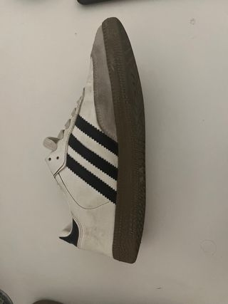 Adidas Samba Gris y Blanco