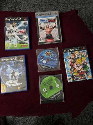 Lote 6 Juegos PlayStation 2
