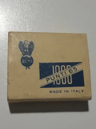 Punti metallici vintage per cucitrici