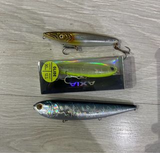 Señuelos de pesca variados