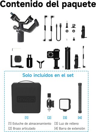 Gimbal 3 Ejes FeiyuTech SCORP Mini 3 Pro Kit