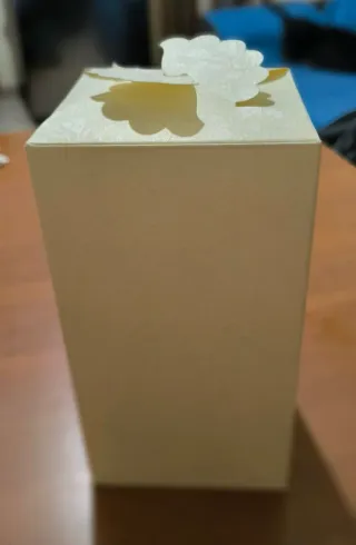 Orologio da tavolo Lemir con decorazioni floreali