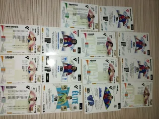 Lote cartas fútbol MGK 25-26