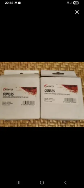 Antena NIMO CON635 Superficie TV/FM