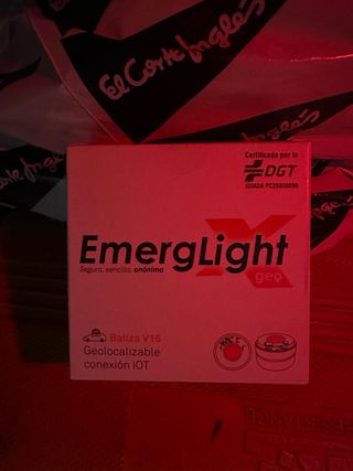 Baliza V16 EmergLight Geolocalizable.
