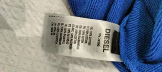 Felpa Diesel neonato blu