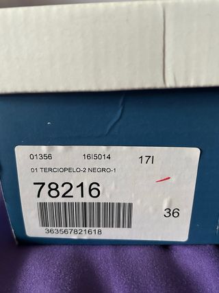 Tacones Marypaz Negros Terciopelo Talla 36