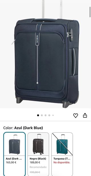 Maleta Samsonite Popsoda Azul