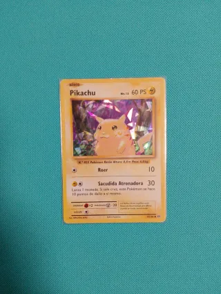Cartas Pokémon Originales Pikachu y Raichu